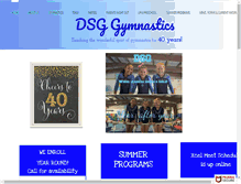 Tablet Screenshot of dsgym.com